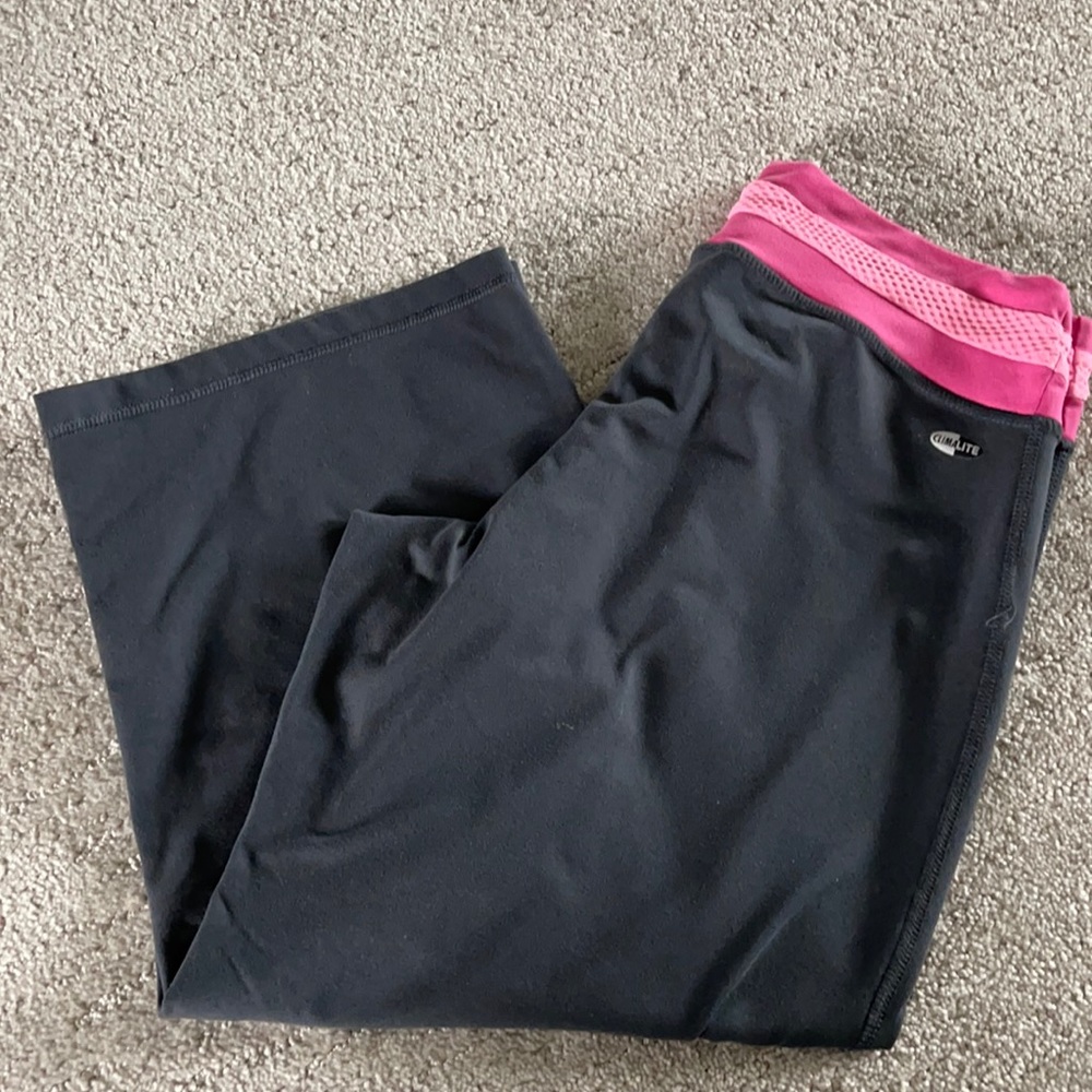 Adidas cropped workout pants